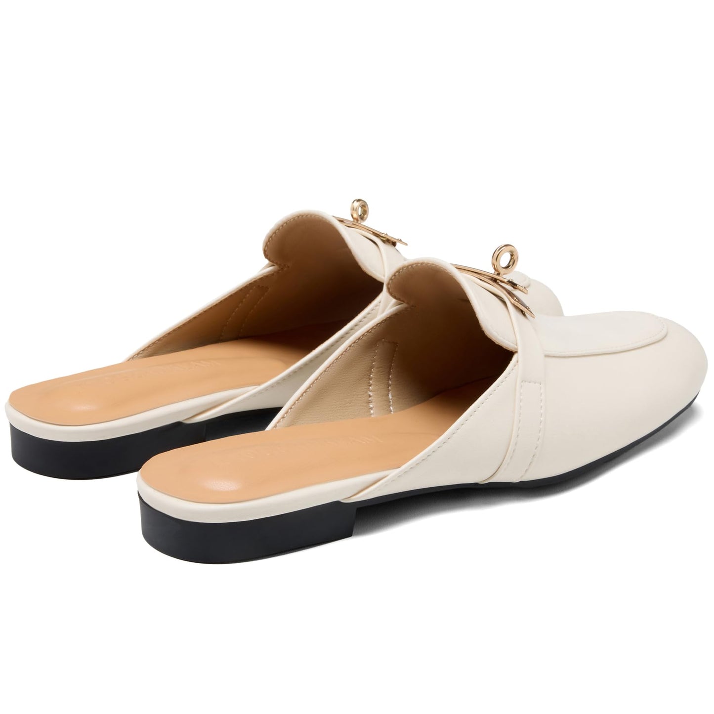 Almond Toe Slip-On Flats