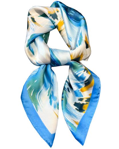 Satin Bandana Headscarf for Women Silky Hair Scarves for Fashion Lightweight
