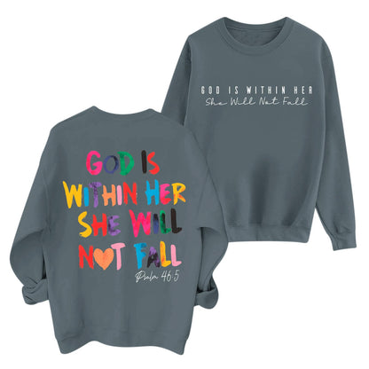 Sulayesh Christian God Is Within Her Sweatshirts