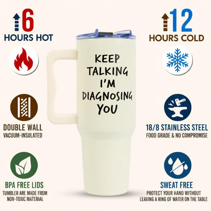 Baseball Mom Gifts - Perfect for Moms from Kids, Friends - Birthday & Christmas - 40oz Tumbler with Handle