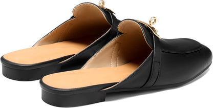 Almond Toe Slip-On Flats