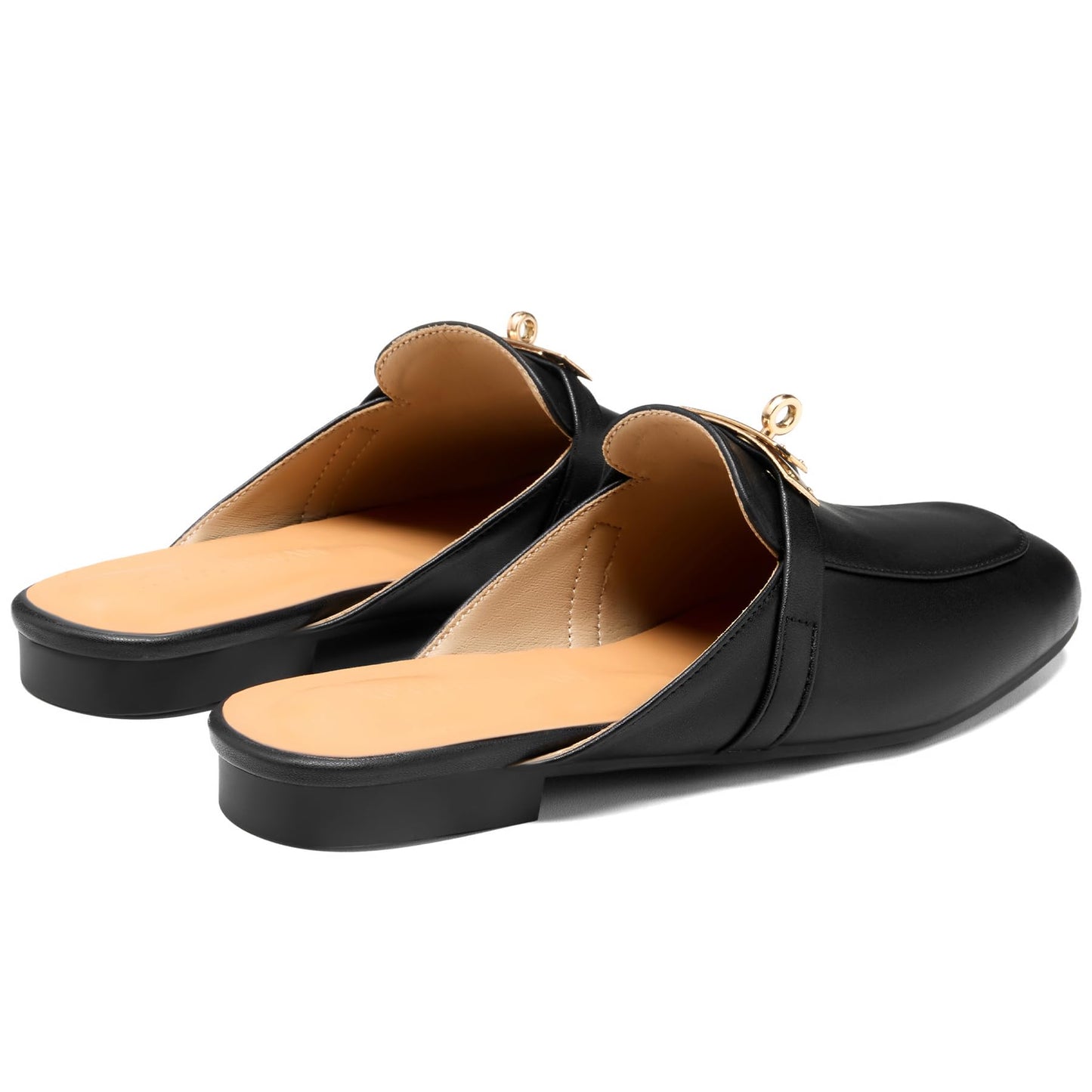 Almond Toe Slip-On Flats