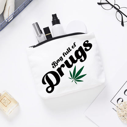 Funny gift Friend makeup bag, Best friend Cosmetic Bag, Friends Theme Natural Reusable Eco-Friendly Makeup Bag Gifts, for Women Men Best Friends Birthday Christmas Gift