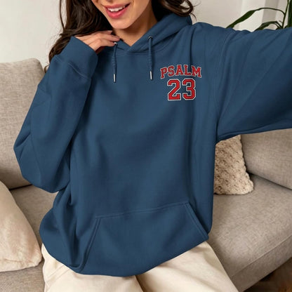 Christian Hoodies for Women Psalm 23 Sweatshirt