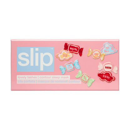 slip Pure Silk Contour Sleep Mask: Protect Your Delicate Lashes with Our Innovative, Lash-Friendly Design. Experience Uninterrupted Beauty Sleep with Slipsilk™ Comfort, 1 Contour Mask, Scarlet