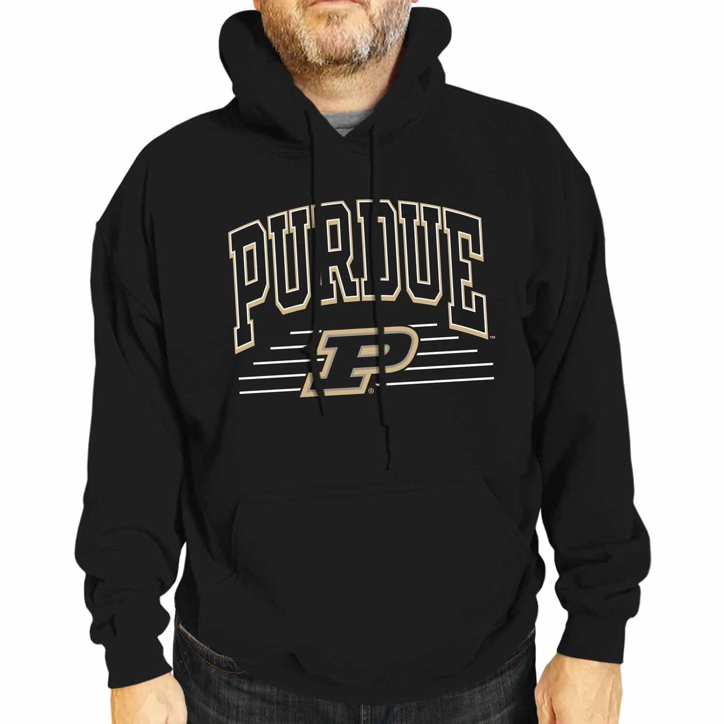 Campus Colors NCAA Overtime Classics Hooded Fleece Sweatshirt - Men Women | Officially licensed NCAA hoodie - unisex cotton poly fleece - kangaroo pocket - machine washable - S to 2XL