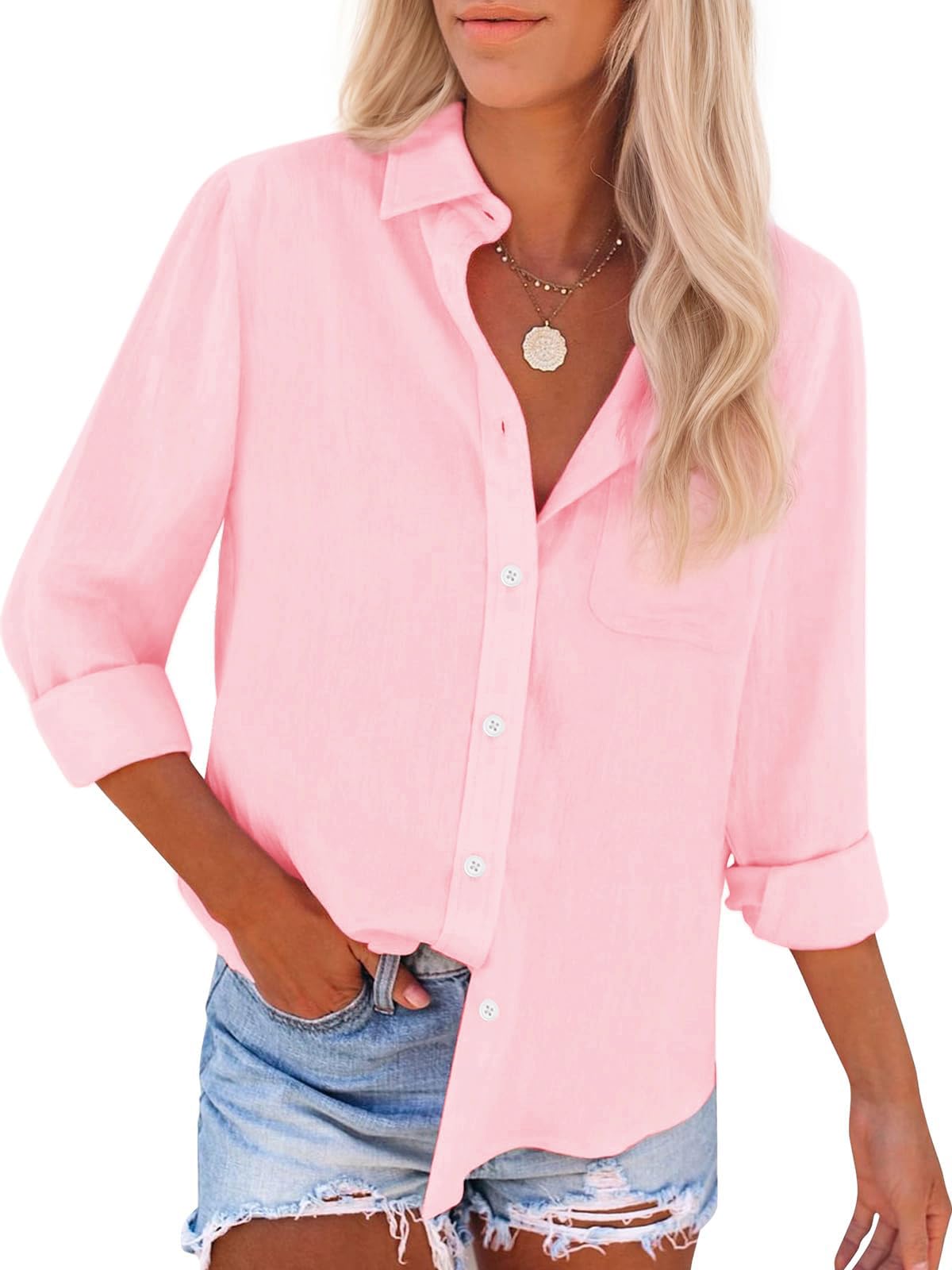 Womens Button Down Shirts