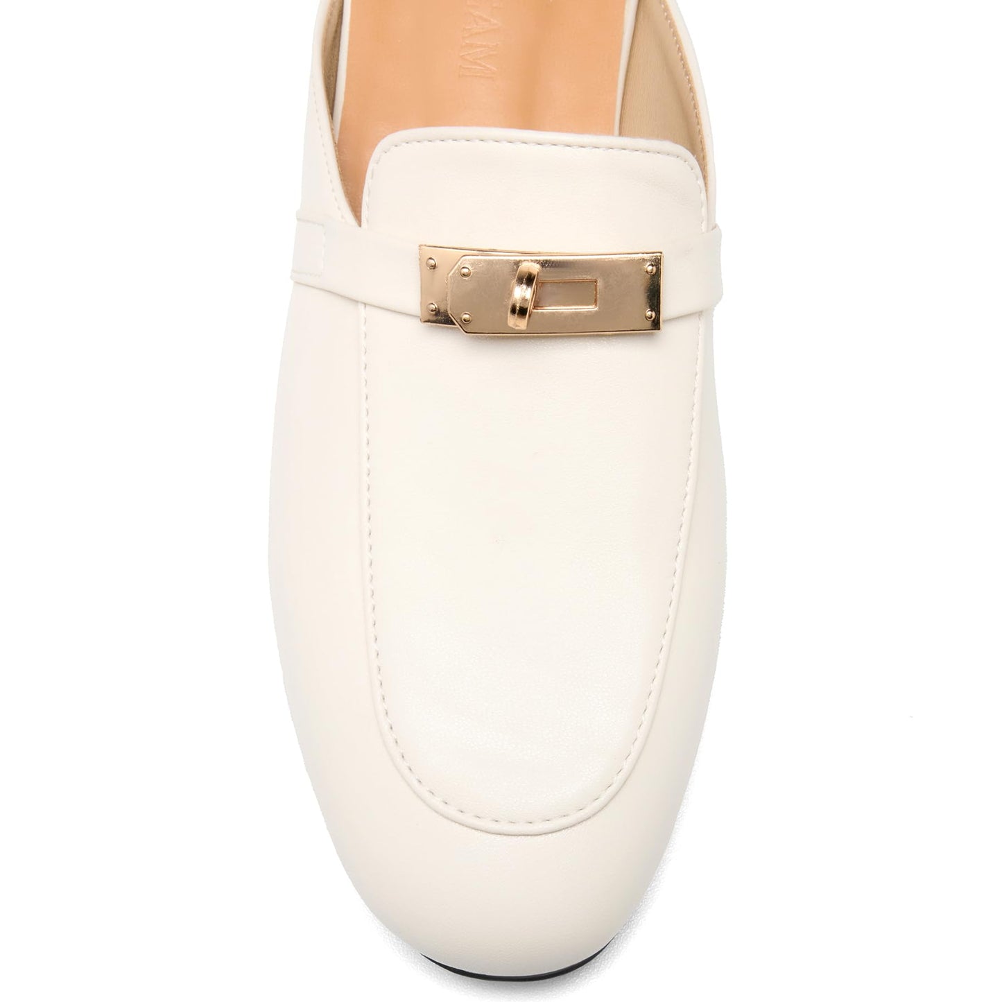 Almond Toe Slip-On Flats