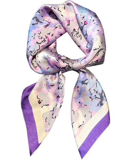 Satin Bandana Headscarf for Women Silky Hair Scarves for Fashion Lightweight