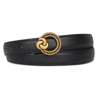 Relang Women's Belts with Gold Buckle