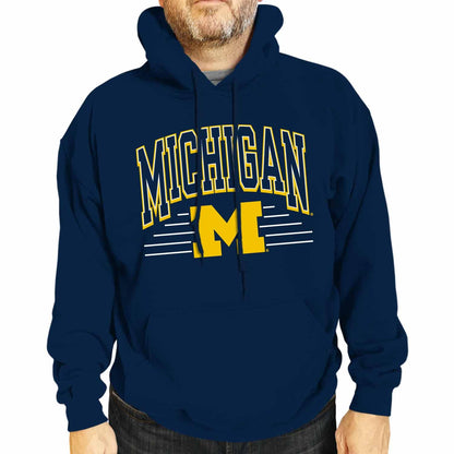 Campus Colors NCAA Overtime Classics Hooded Fleece Sweatshirt - Men Women | Officially licensed NCAA hoodie - unisex cotton poly fleece - kangaroo pocket - machine washable - S to 2XL