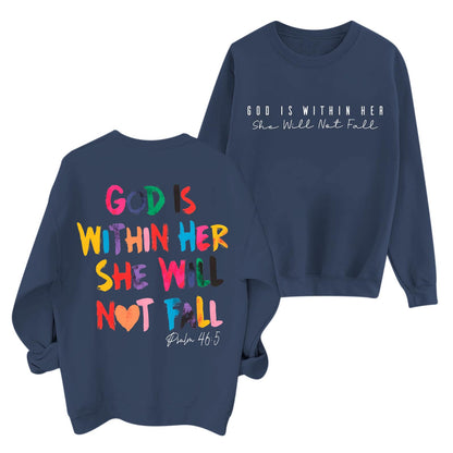 Sulayesh Christian God Is Within Her Sweatshirts