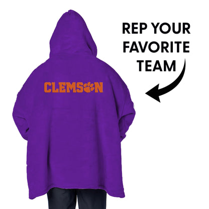 Northwest NCAA unisex-adult Hoodler Oversized Sherpa Pullover