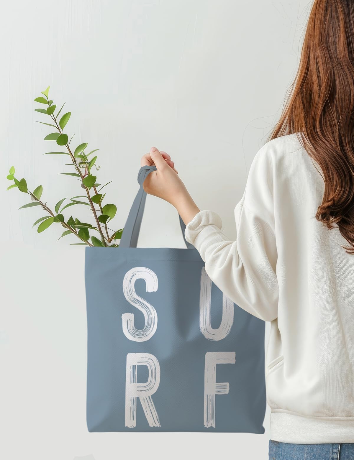 Canvas Summer Beach Tote