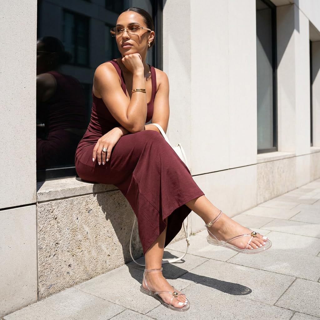 CUSHIONAIRE Vita Jelly Sandals