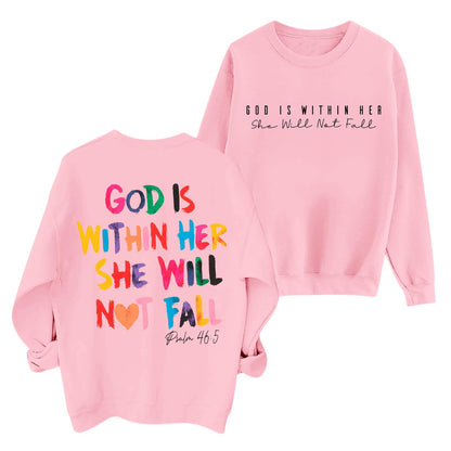 Sulayesh Christian God Is Within Her Sweatshirts
