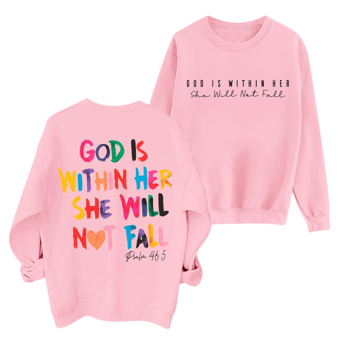 Sulayesh Christian God Is Within Her Sweatshirts