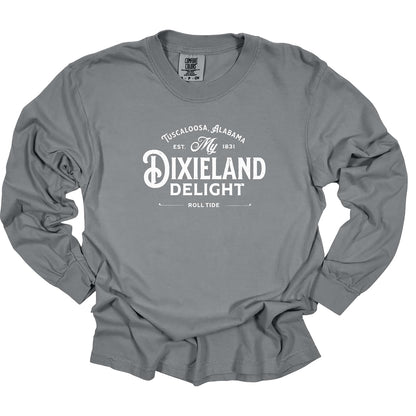 Alabama Football Dixieland Delight Fan Long Sleeve T-Shirt