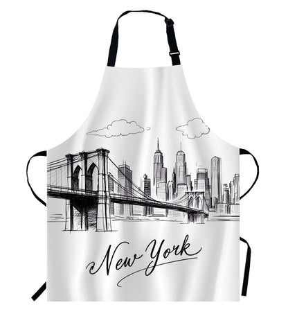 Wondertify Doodle Frames in French Style Apron
