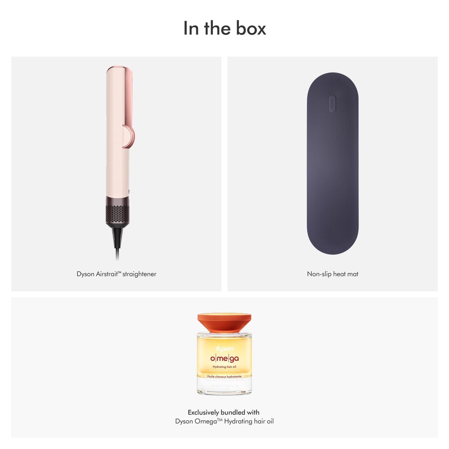 Dyson Airstrait™ Straightener, Wet to Dry Hair Straightener, No Heat Damage, No hot Plates, All Hair Types