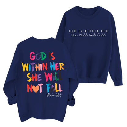 Sulayesh Christian God Is Within Her Sweatshirts
