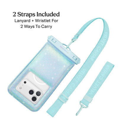 VELVET CAVIAR Waterproof Phone Pouch with Lanyard