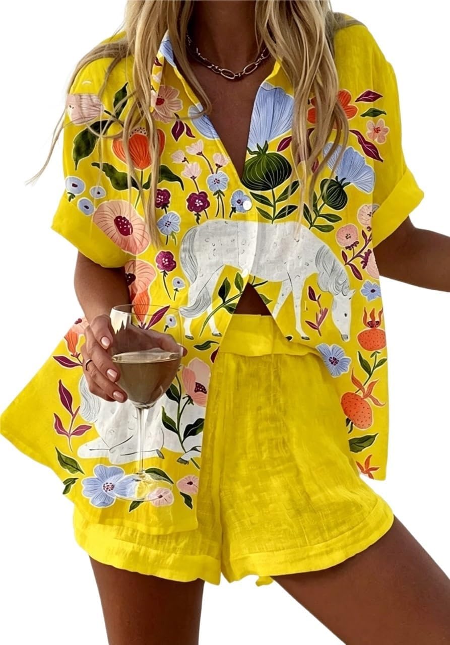 Women's Graffiti Graphic 2 Piece Outfits