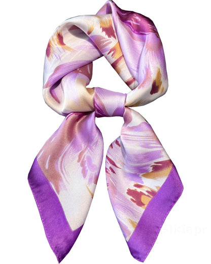 Satin Bandana Headscarf for Women Silky Hair Scarves for Fashion Lightweight