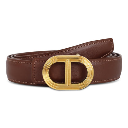 Relang Women's Belts with Gold Buckle