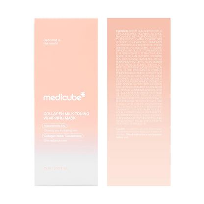 medicube Wrapping Mask PDRN Caffeine - Overnight Peel Off Facial Mask