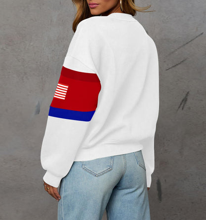 LEEDYA Women USA Sweatshirt