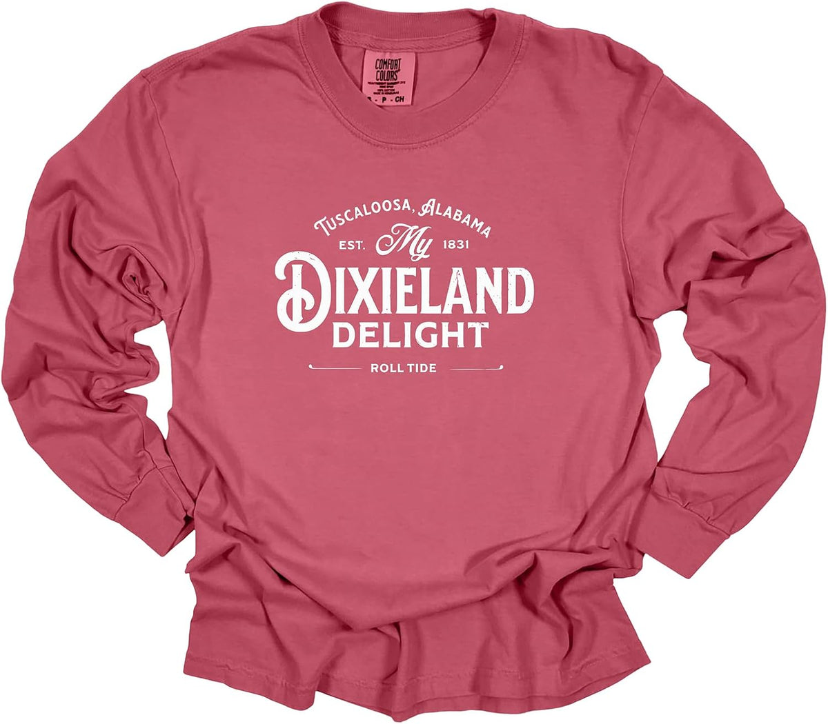 Alabama Football Dixieland Delight Fan Long Sleeve T-Shirt
