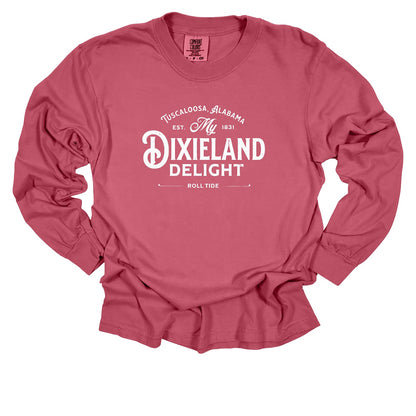Alabama Football Dixieland Delight Fan Long Sleeve T-Shirt