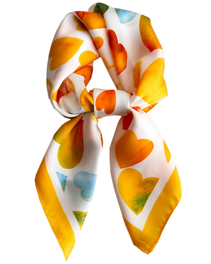 Satin Bandana Headscarf for Women Silky Hair Scarves for Fashion Lightweight