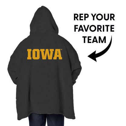 Northwest NCAA unisex-adult Hoodler Oversized Sherpa Pullover