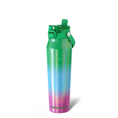 Frost Buddy 24oz Insulated Water Bottle - Straw & Chug Lid - Leak-Proof | Sip-or-chug dual lid | Ice-cold for 24+ hours | Cup-holder friendly