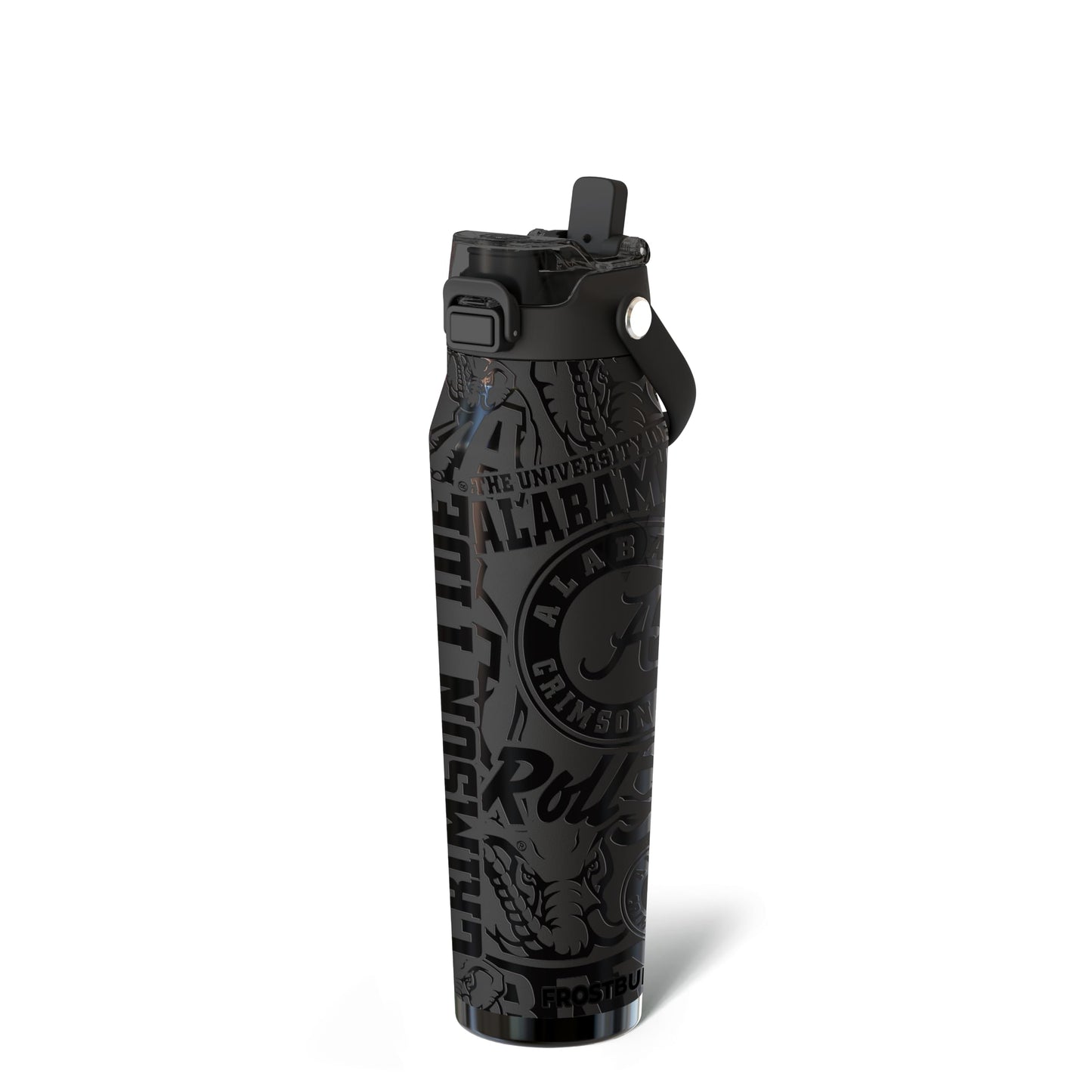 Frost Buddy 24oz Insulated Water Bottle - Straw & Chug Lid - Leak-Proof | Sip-or-chug dual lid | Ice-cold for 24+ hours | Cup-holder friendly