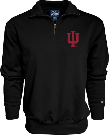 Blue 84 NCAA mens Quarter Zip Sweatshirt Icon