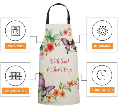Wondertify Doodle Frames in French Style Apron