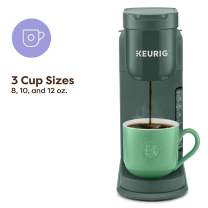 Keurig K-Express Single Serve K-Cup Pod Coffee Maker, 3 Brew Sizes, Strong Button Feature, 42oz Removable Reservoir, Island Berry