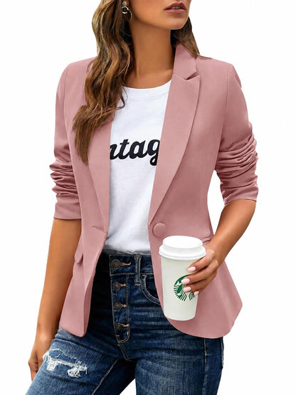 huatandis Women's Business Casual Blazer