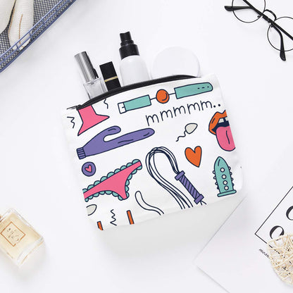 Funny gift Friend makeup bag, Best friend Cosmetic Bag, Friends Theme Natural Reusable Eco-Friendly Makeup Bag Gifts, for Women Men Best Friends Birthday Christmas Gift