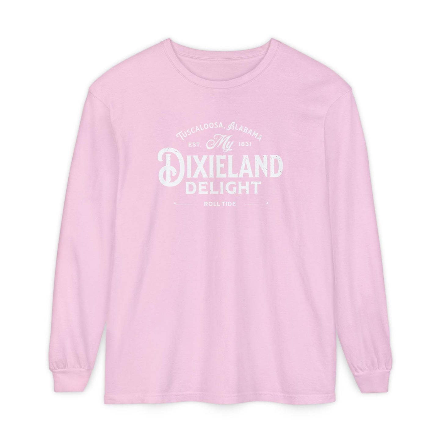 Alabama Football Dixieland Delight Fan Long Sleeve T-Shirt
