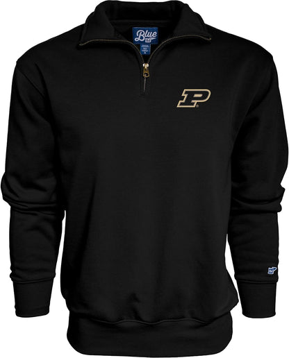 Blue 84 NCAA mens Quarter Zip Sweatshirt Icon