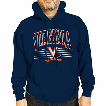 Campus Colors NCAA Overtime Classics Hooded Fleece Sweatshirt - Men Women | Officially licensed NCAA hoodie - unisex cotton poly fleece - kangaroo pocket - machine washable - S to 2XL