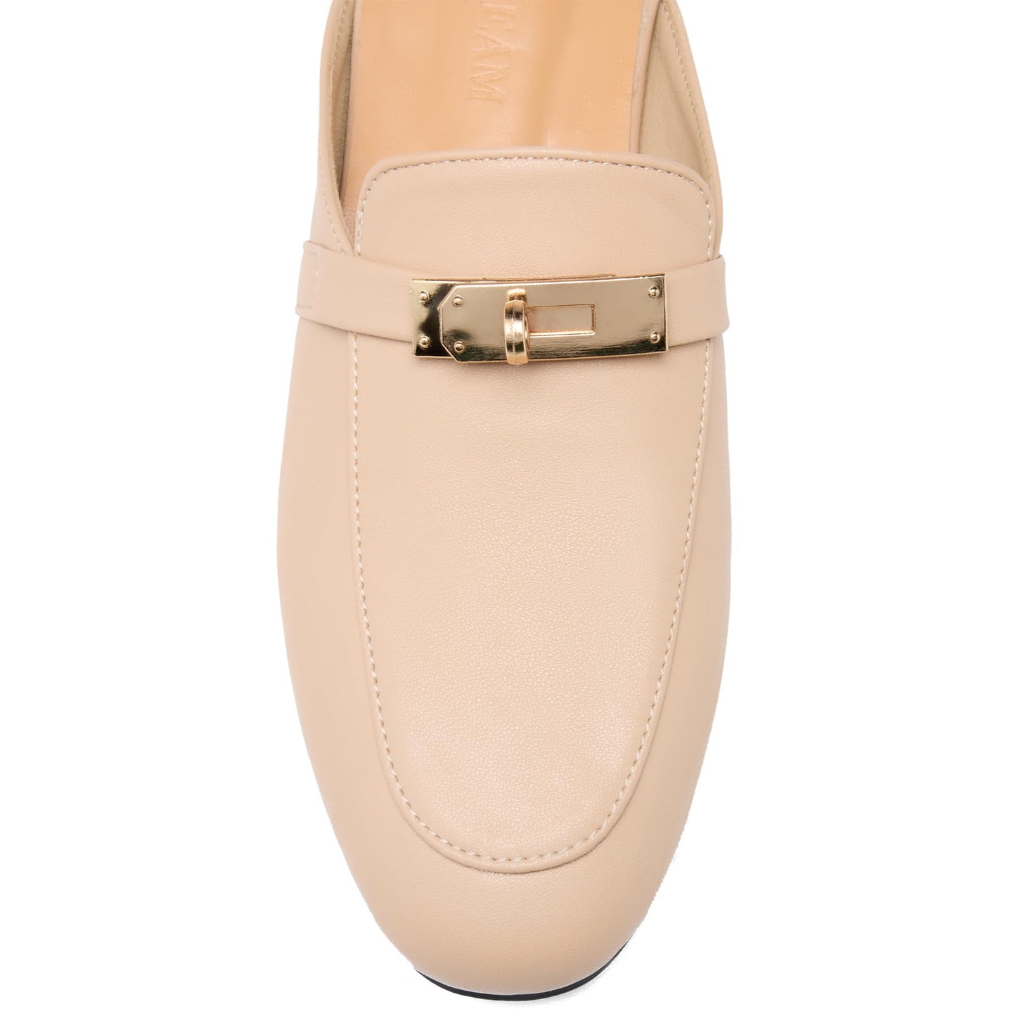 Almond Toe Slip-On Flats