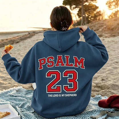 Christian Hoodies for Women Psalm 23 Sweatshirt
