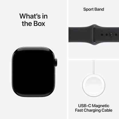 Apple Watch Series 11 [GPS 42mm] Smartwatch with Rose Gold Aluminum Case with Light Blush Sport Band - S/M. Sleep Score, Fitness Tracker, Health Monitoring, Always-On Display, Water Resistant