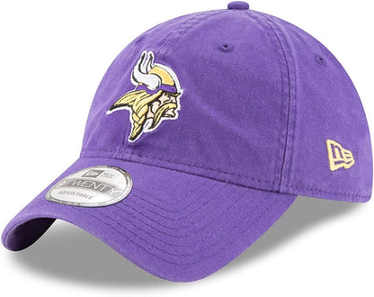 New Era NFL Core Classic 9TWENTY Team Color Adjustable Hat Cap