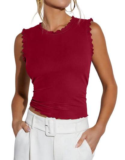 LEEDYA Women Summer Tank Tops